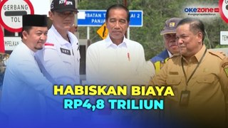 Habiskan Biaya Rp4,8 Triliun, Jokowi Resmikan Jalan Tol Pekanbaru-Padang Ruas Bangkinang-Pangkalan