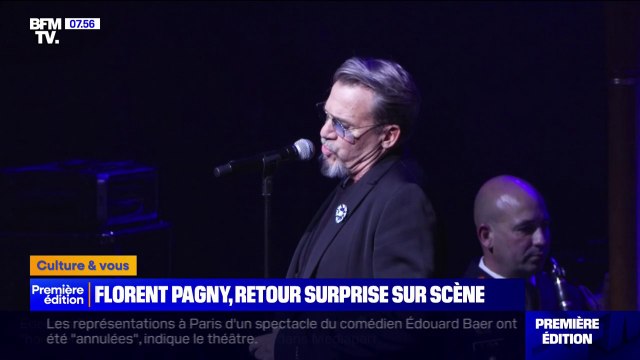 C'est toujours un plaisir : Florent Pagny fait un retour surprise sur scène