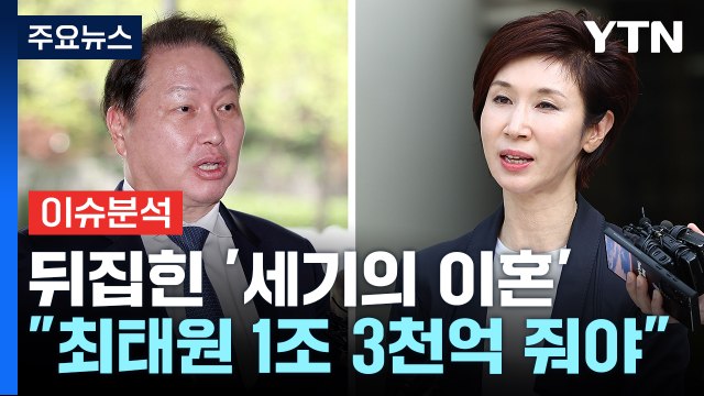 [뉴스퀘어 2PM] 뒤집힌 '세기의 이혼'... 최태원 1조 3천억 줘야 / YTN