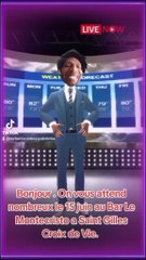 Concierto de Norberto Valdes et La Magie de Laure el 15 juin au Bar Le Montecristo