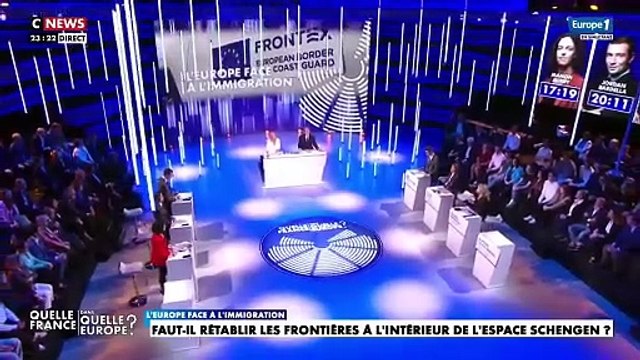 Le coup d'éclat de Marion Maréchal, hier soir contre François Xavier Bellamy quand elle lui montre une photo de sa colistière avec des Islamistes en train d’inaugurer une mosquée Millî Görüş