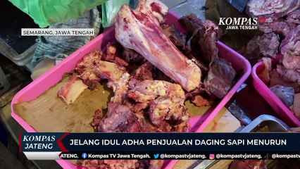 Jelang Iduladha, Penjualan Daging Sapi Menurun