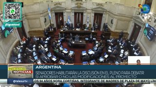 En Argentina el oficialismo logra el dictamen para la Ley de Bases