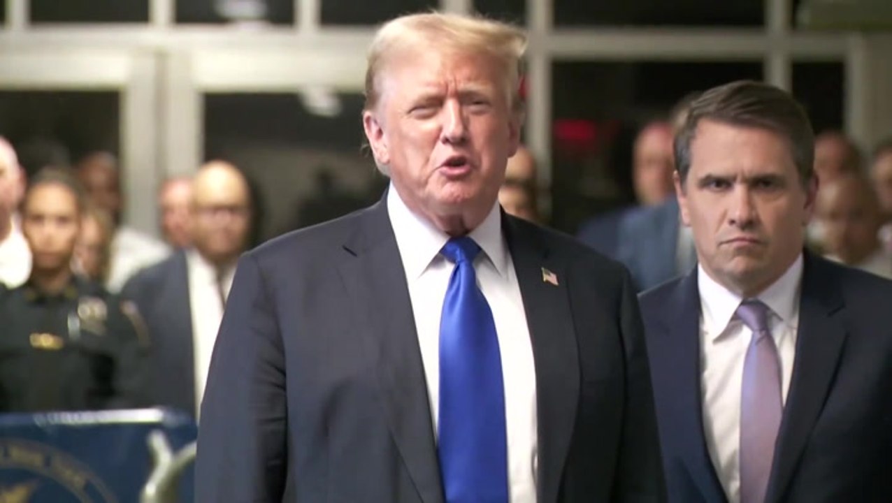 Watch Trump’s speech in full as former president convicted on all counts in hush money trial