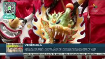 Los Diablos Danzantes de San Francisco de Yare celebran el Día del Corpus Christi