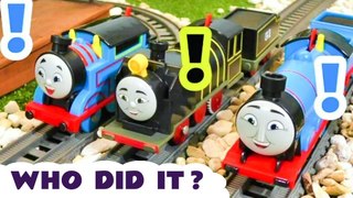 Thomas and Friends Toy Train Who Did It Mystery Story for Kids Toddlers and Children