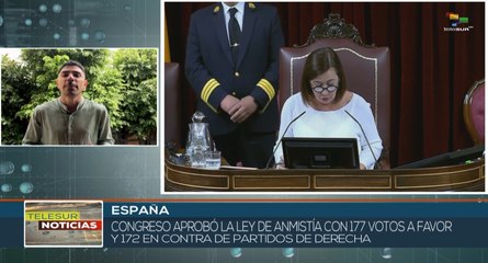 El Congreso de España aprueba la Ley de Amnistía