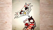Drawing Angel Dust Hazbin hotel