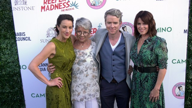 America Olivo, Christian Campbell, Neve Campbell Reefer Madness the Musical Los Angeles Opening Night Premiere