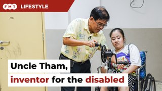 Uncle Tham, apparatus inventor for the disabled