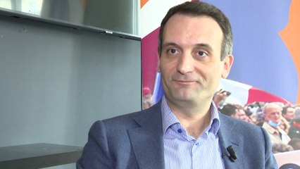 Européennes : "Je veux détruire l'UE avant qu'elle nous détruise", défend Florian Philippot