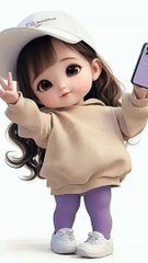 Teri_baton_mai_#cute#viral#cutebaby_#funny#doll#animated(720p)