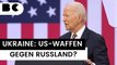 USA: Ukraine darf US-Waffen gegen Russland einsetzen