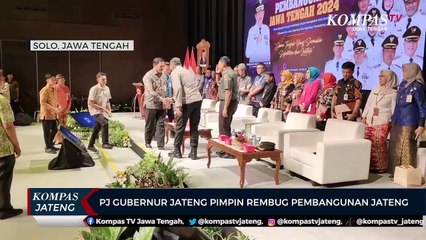 Pj Gubernur Jateng Pimpin Rembug Pembangunan Jateng