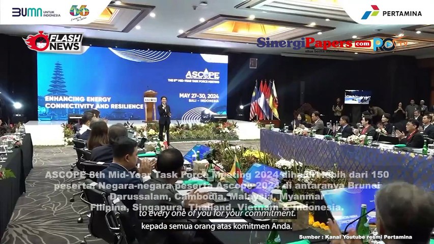 Jadi Tuan Rumah Ascope 8th MID-Year Task Force Meeting 2024, Pertamina Dorong Kolaborasi Ketahanan Energi Asean