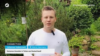 Extremes Unwetter in Teilen von Deutschland! Wetterexperte Johannes Habermehl warnt vor einem schweren Hochwasser.