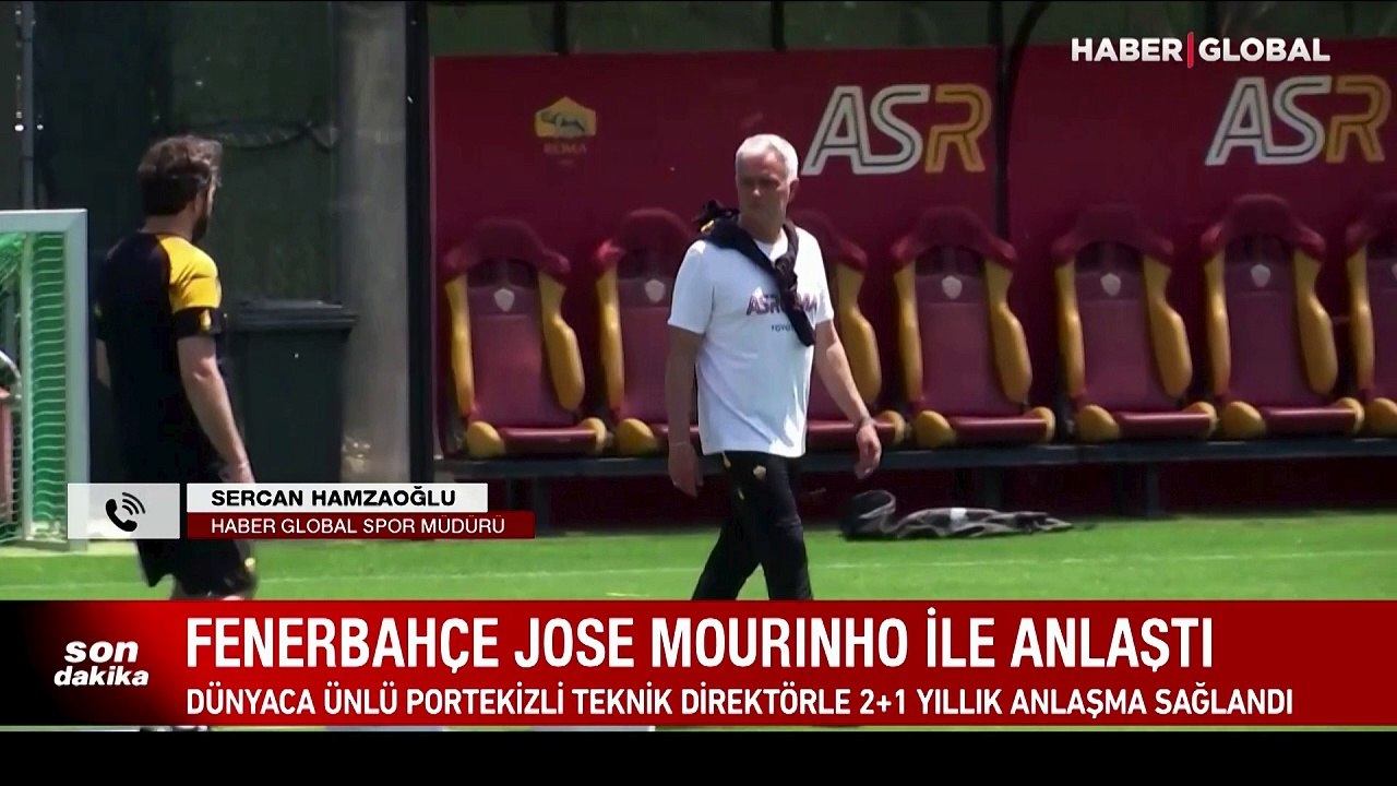 Fenerbahçe Jose Mourinho ile 2 yıllık sözleşme imzaladı
