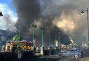 Catherine Street remains closed after major fire guts former nightclub in Limavady