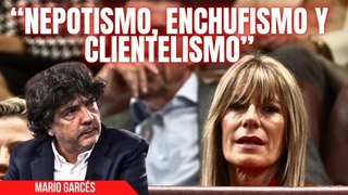 Mario Garcés explica el escandaloso caso de Begoña con las cátedras: “Es enchufismo y nepotismo”