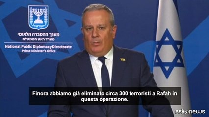 Israele: nell'operazione a Rafah sono stati uccisi 300 militanti