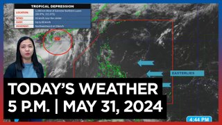 Today's Weather, 4 P.M. | May 31, 2024