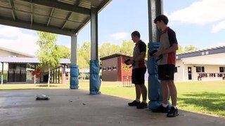 Northern Territory teens put their hydrogen-powered cars to the test
