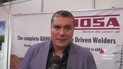 Pipeline & Gas Expo, Selmoune (Mosa): ‘Novità: macchina 300 Ah a ottime prestazioni e cingolato radiocomandato’