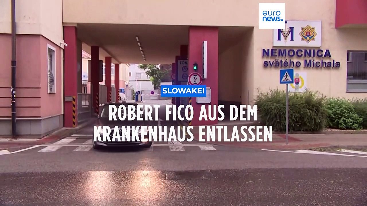 Slowakei: Robert Fico aus dem Krankenhaus entlassen
