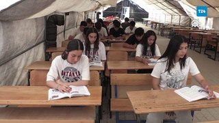 Antakya Lisesi öğrencileri, üniversite sınavına 
