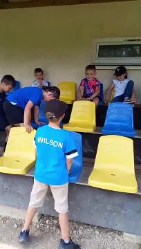 Le cri de la victoire, encore en rodage des U7, le 25/05