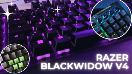 APRES 14 ANS, JE CHANGE DE CLAVIER POUR UN RAZER BLACKWIDOW V4