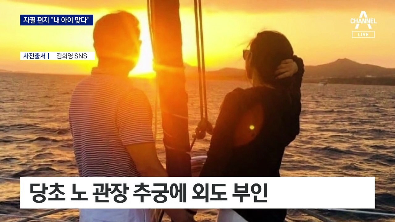 최태원 자필 편지 내용 보니…“나와 김희영 아이 맞다”
