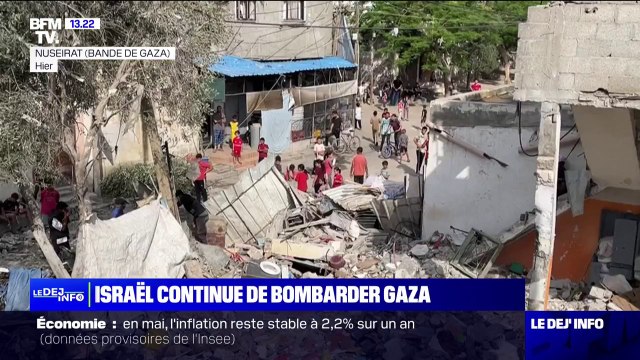 C'est la destruction totale : l'armée israélienne continue de bombarder la bande de Gaza