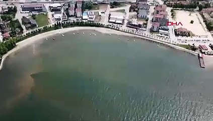 Körfezde endişelendiren görüntü: Denizin rengi değişti, nedeni belli oldu