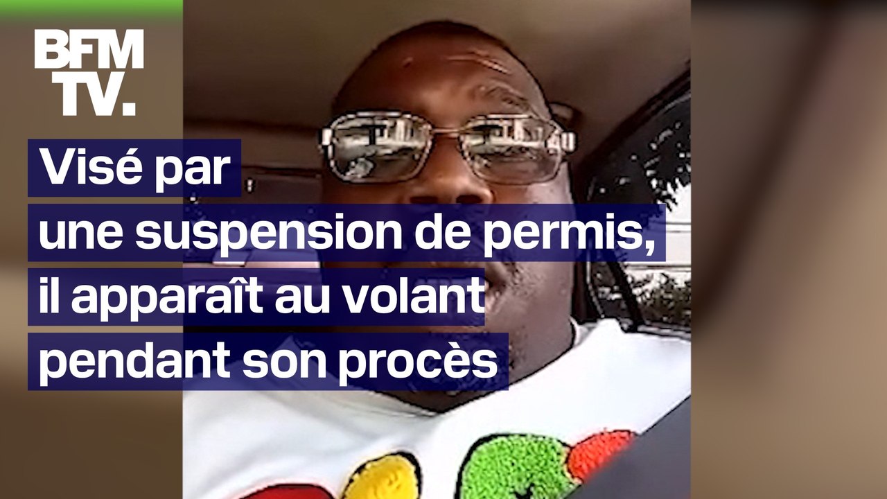 Visé par une suspension de permis, un Américain se présente à son procès...au volant de sa voiture
