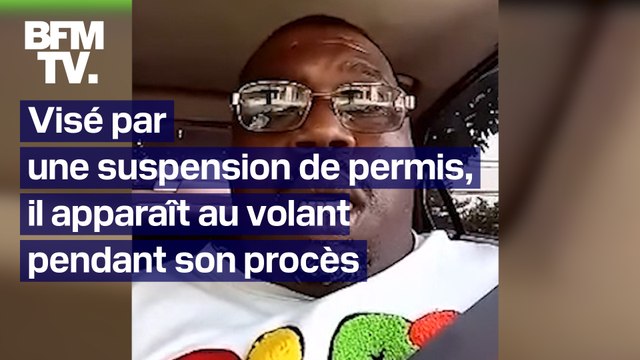 Visé par une suspension de permis, un Américain se présente à son procès...au volant de sa voiture