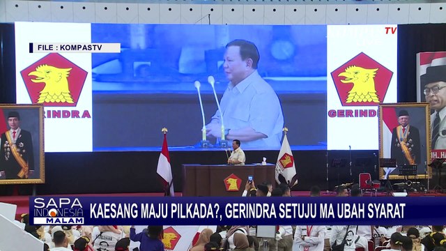 Gerindra Tolak Tudingan Putusan Batas Usia Peserta Pilkada Berkaitan Kaesang