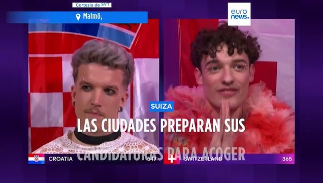 Eurovisión 2025: Las ciudades suizas ya preparan sus candidaturas