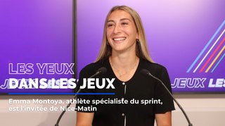 Les Yeux dans les Jeux reçoit l'athlète spécialiste du sprint Emma Montoya