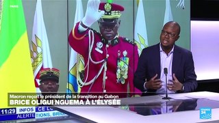 Macron reçoit le président de la transition gabonaise Brice Oligui Nguema
