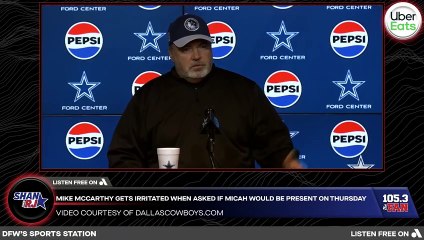 Biggest issue with Micah skipping Cowboys OTAs: "Don't talk about it...be about it"