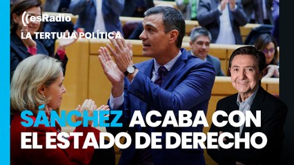 Tertulia de Federico: Sánchez aprueba la amnistía y acaba con el Estado de derecho