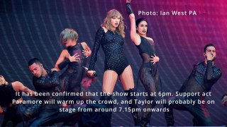 Taylor Swift performance in Edinburgh: Everything you need to know