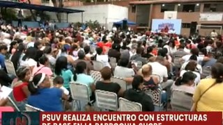 Caracas | Dirigentes de base del PSUV afinan la maquinaria electoral rumbo al 28J