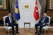 Cumhurbaşkanı Recep Tayyip Erdoğan, Kosova Başbakanı Albin Kurti'yi kabul etti