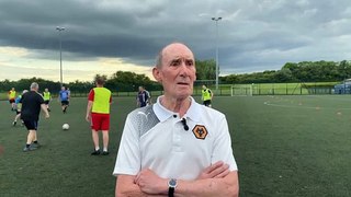 Former Sheppey United player Malcolm Longhurst marking his 65th year in the game