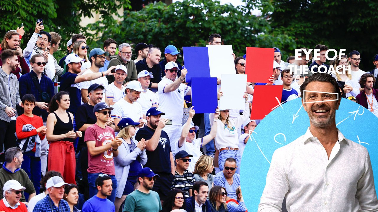 L'Œil du coach #82 : "Les atmosphères enflammées (avec respect) sont bonnes pour le tennis"
