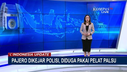Momen Mobil Pajero Dikejar Polisi, Diduga Pakai Pelat Palsu