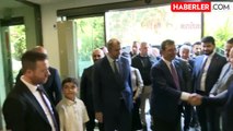 İmamoğlu, Güngören Belediye Başkanı Bünyamin Demir'i ziyaret etti
