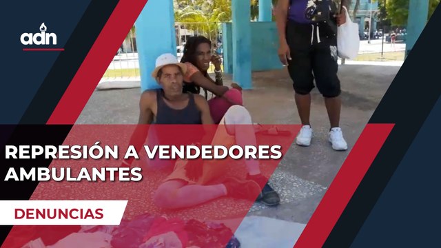 Represión a vendedores ambulantes